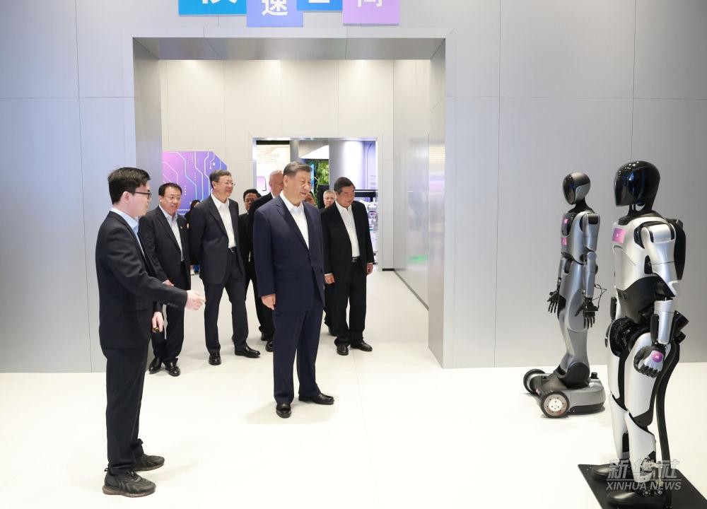 习近平总书记到上海调研，jdb电子游戏代表具身智能行业汇报进展